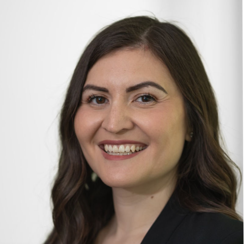 Headshot of Vanessa Carias, a member of Genome Alberta's team