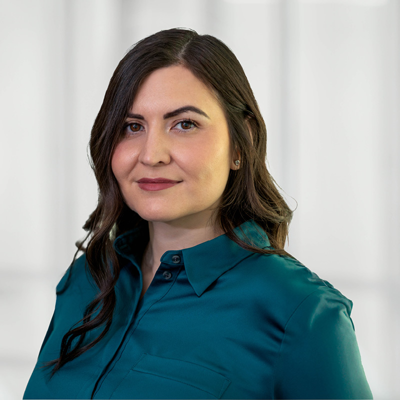 Headshot of Vanessa Carias, a member of Genome Alberta's team