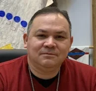 Headshot of Ouray Crowfoot, member of Genome Alberta's Board of Directors