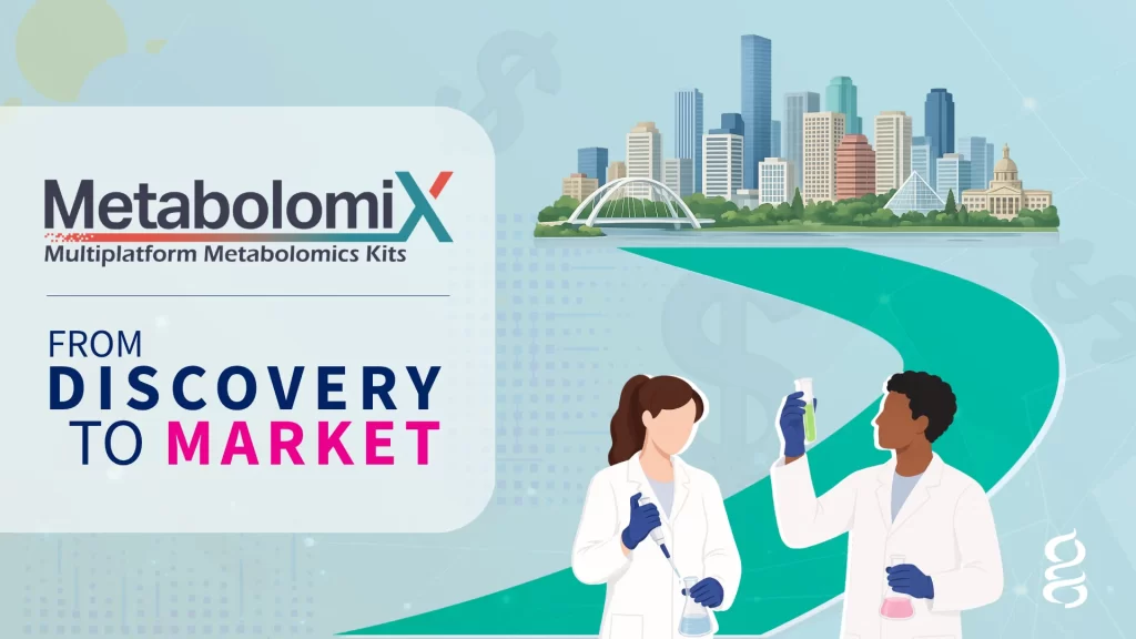 Header design for including Metabolomix's logo